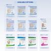 Areza Medical - Silicone Foam with Super-Absorbent Layer - Wound Dressing - Waterproof - with Silicone Adhesive Border - Sterile - 6" x 6" - 5 PCS per Box - 10 Boxes (Total of 50 PCS) view 3