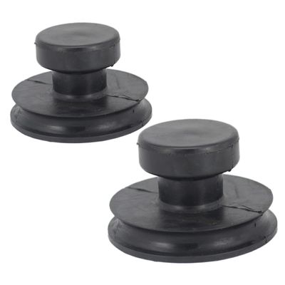 JEWEDECO 2pcs Singing Bowl Suction Cups Bowl Suction Handles for Sound Therapy Yoga Practice