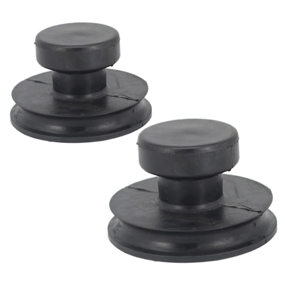 JEWEDECO 2pcs Singing Bowl Suction Cups Bowl Suction Handles for Sound Therapy Yoga Practice