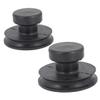 JEWEDECO 2pcs Singing Bowl Suction Cups Bowl Suction Handles for Sound Therapy Yoga Practice view 1