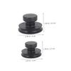 JEWEDECO 2pcs Singing Bowl Suction Cups Bowl Suction Handles for Sound Therapy Yoga Practice view 2