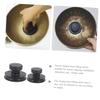 JEWEDECO 2pcs Singing Bowl Suction Cups Bowl Suction Handles for Sound Therapy Yoga Practice view 3