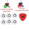 7 Pack Mop Head Replacement Compatible with O Cedar EasyWring Spin Mop 1-Tank System Microfiber | Mop Replace Refills for Ocedar 100% Microfiber, Machine Washable Easy-to-Replace Not for 2-Tank view 2