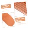 ANDRESLAD Wooden Hair Brush Comb Set Wool Brush and Comb Kit for Newborns Ergonomic Design for Gentle Grooming Hair Care view 4