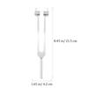 FAVOMOTO Aluminum Alloy Tuning Fork for Stress Relief and Ear Cleaning Frequency Lightweight Design for Meditation and Health Massage view 2