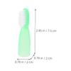 Ipetboom 20pcs Mini Toothbrushes for Prison Use Soft Finger Sleeve Design Self-harm for High-Security Facilities view 4