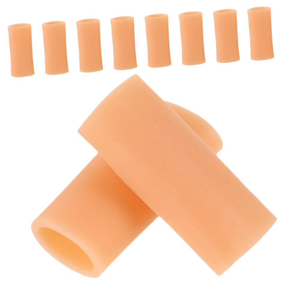Ipetboom Breathable Finger Protectors 5 Sets of Reusable Finger Covers for Typing Gaming