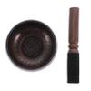 Alasum 1set Meditation Singing Bowl Tibetan Sound Bowls Wooden Rods for Yoga Healing and Stress Relief Diameter Portable Desktop Decorations view 1
