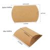 SEWOART Packaging Kraft Paper Boxes 100pcs Pillow Boxes Wedding Favor for Candy Storage Party Favor view 3