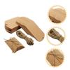 SEWOART Packaging Kraft Paper Boxes 100pcs Pillow Boxes Wedding Favor for Candy Storage Party Favor view 4