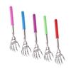 KOMBIUDA 5pcs Telescopic Back Scratcher Itch Relief Tools for Relaxation Comfortable Handle for Adults and Seniors Colors view 1