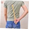 KOMBIUDA Bamboo Tickle Scratcher Scalp Massage Tool Back Scratchers for Adults Hand Massager Tool view 3