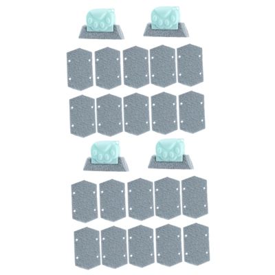 NOLITOY 28pcs Window Groove Cleaning Brush Window Track Cleaner Tool Easy to Clean Stubborn Stains for Home Use