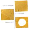 ROMISBABA Memory Foam Face Down Pillow for Stomach Sleeping Breathable Mesh for Opening Pressure Relief Comfortable Yellow view 3