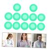 12pcs Silicone Covers Protective Accessories for Sound Transmission Lightweight Design for Nurses and Students Green view 2
