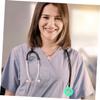 12pcs Silicone Covers Protective Accessories for Sound Transmission Lightweight Design for Nurses and Students Green view 4