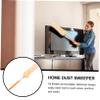Anneome Extendable Microfiber Duster Washable Head for Home Cleaning Flexible Dusting Tool for Ceiling Fans Furniture and Hard Reach Areas Orange and White view 3