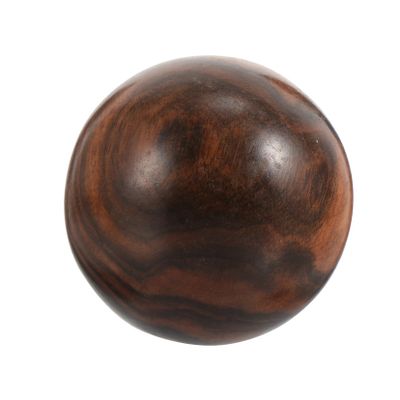 COLLBATH 2pcs Hand Massage Balls for Myofascial Release and Stress Relief Acupressure Therapy for Middle-Aged and Seniors Natural Wood Texture for Hand Exercise