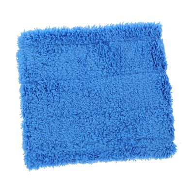 Anneome Microfiber Coral Mop Head Refill for Household Cleaning Easy Wash Replacement Pad for Hardwood Tile and Smooth Surfaces Blue Compatible Standard Mops