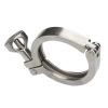 ZLHBQS Stainless Steel 1 PCS C Clamp 38 51 63 76 89 102mm Sanitary Fitting Tri Clamp Stainless Steel 304 Pipe clamp Hygienic Grade Brewing Tool(102) view 1