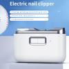 Electric Nail Clipper, 2 in 1 Automatic Nail Clipper Multifunctional Portable Fingernail Cutter with Polisher for Adults, Seniors, Babies, Children view 2