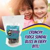 Freeze Dried Fudge Sundae Crunch Ice Cream Bars. Includes One Pack - 3 Pcs Freeze Dried Ice Cream Bar by The Sweet Lyfe. Perfect for a Sweet and Cruchy Freeze Dried Dessert Experience. view 4