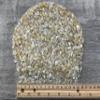 0.5 Pound Natural Semi Tumbled Gemstone Chips, Crushed Mini Crystals, Undrilled Crystal Chips (Yellow Calcite) view 3