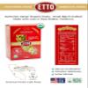 Etto Pasta- Organic Conchiglie Pasta- Single Ingredient- Non-GMO Pasta- Vegan, Vegetarian, Organic Pasta. Protein-rich, All Natural- Durum Wheat Semolina Gourmet Pasta. Small Batch Crafted Pasta. Proudly Made in California- 1 Case (12 Boxes of Pasta) view 2