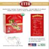 Etto Pasta- Organic Trombe Pasta- Single Ingredient- Non-GMO Pasta- Vegan, Vegetarian, Organic Pasta. Protein-rich, All Natural- Durum Wheat Semolina Gourmet Pasta. Small Batch Crafted Pasta. Proudly Made in California- 6 Boxes (6 Pounds) view 2