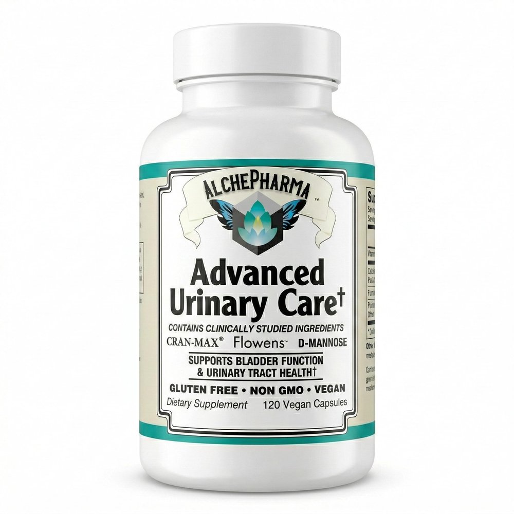 AlchePharma Advanced Urinary Care, Flowens & Cran-Max D-Mannose 60 Servings