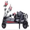 Mobility Scooters for Adults,Foldable Travel Mobility Scooter,Folding Electric Powered Scooter for Senior 15 Miles Long Travel Range, All Terrain Motorized Scooter 4-Wheel Scooter Wheelchair (Red) view 3