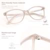 Madison Avenue TR90 Blue Light Blocking Computer Glasses Women Nude Pink view 3