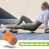 GQLHYD Electric Vibrating Foam Roller for Muscle Recovery, 6-Speed Deep Tissue Massage Roller with Bluetooth Speaker for Plantar Fasciitis, Back, Legs, Physical Therapy (Orange) view 4