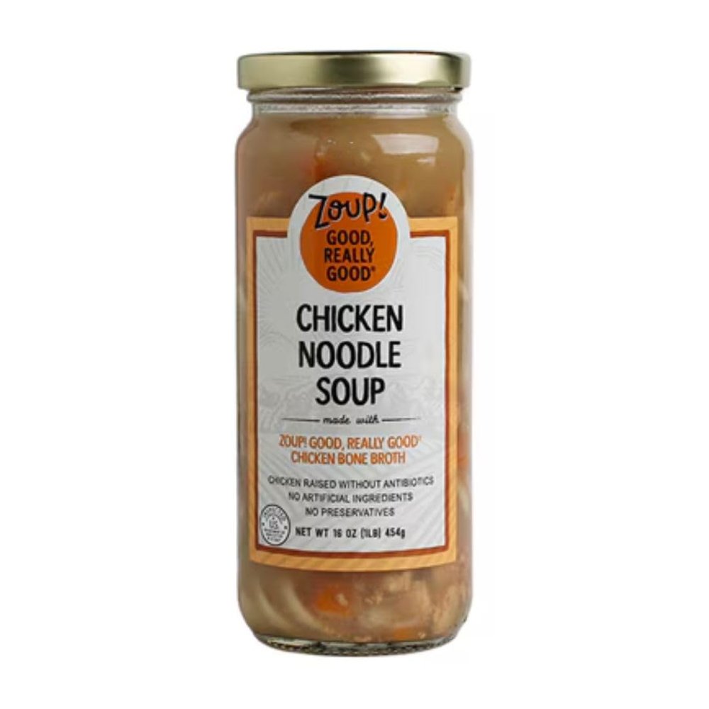 ZoupSoup - Good, Really Good Soup, 16oz (Pack of 6, Chicken Noodle)