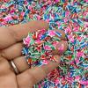 Hightop Sneaker Polymer Clay, Hightop Clay Sprinkles for Nail Art Slime Decoden Funfetti Jimmies (Container) view 1