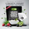 JiffYO Creamy Tangy Easy Homemade Yogurt Starter, 5 Packets, each Packet Makes 1 Gal (4 quarts) of Delicious Homemade Yogurt. No Preservaties or Sweeteners. view 3