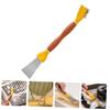 JEWEDECO Multifunctional Shovel Brush for Kitchen Stove Dish Cleaning Soft Scrub Household Cleaning Essentials view 2