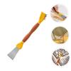 JEWEDECO Multifunctional Shovel Brush for Kitchen Stove Dish Cleaning Soft Scrub Household Cleaning Essentials view 3