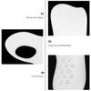 Arch Support Insole for Flat Feet, White L Pair, TPR Cushion view 2
