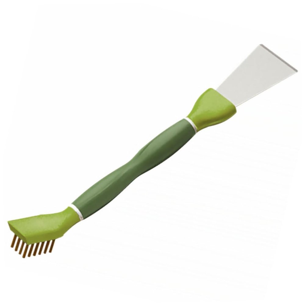 Unomor Cleaning Brush Scraper for Kitchen Gas Stove Tiles Window Groove Detail Cleaning Brush for Spaces