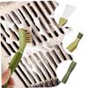 Unomor Cleaning Brush Scraper for Kitchen Gas Stove Tiles Window Groove Detail Cleaning Brush for Spaces view 2