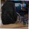 NOLITOY Wheelchair Protective Sleeve Wheelchair Cover Elderly Scooter Cover Outdoor Use Polyester Material Dustproof view 3