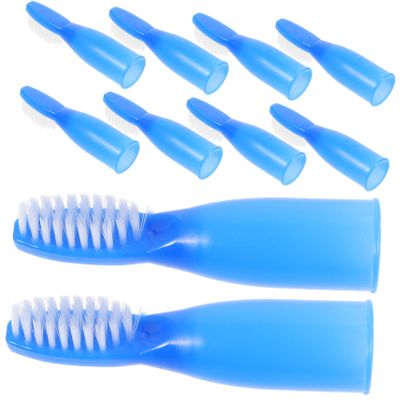 BCOATH 10pcs Portable Soft Toothbrushes for Inmates Durable Mini Prison Brushes Clean Oral Hygiene Accessories for Mobility Users Lightweight Design for Travel