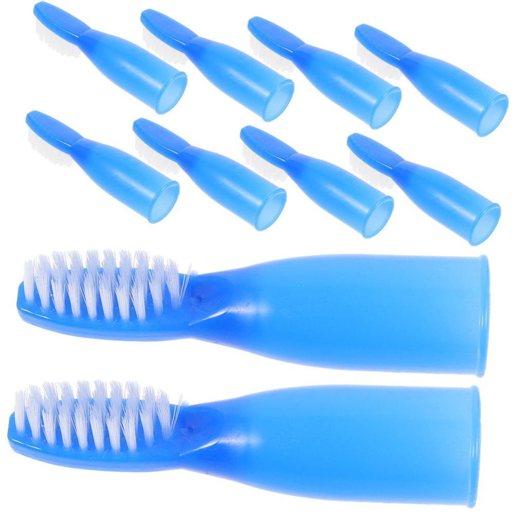 BCOATH 10pcs Portable Soft Toothbrushes for Inmates Durable Mini Prison Brushes Clean Oral Hygiene Accessories for Mobility Users Lightweight Design for Travel