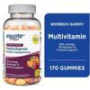 Equate Women's Multivitamin Gummies for Skin, Mixed Berry Orange and Peach, 170 Count + Dri Store Sticker. view 3