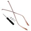 GOOHOCHY Replacement Eyeglasses Temple Arms Metal Frame Temple for Glasses Easy to Install view 1