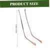 GOOHOCHY Replacement Eyeglasses Temple Arms Metal Frame Temple for Glasses Easy to Install view 3