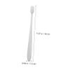 IWOWHERO 4pcs Ultra-fine Hair Toothbrushes Extra Soft Bristles for Adults Travel Soft Toothbrushes for Camping Travel view 3