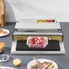 YUMIONB Cling Film Packaging Machine, 110V 270W Stainless Steel Cling Film Packaging Machine Cling Wrap Press and Seal Commerical Cling Film Packaging Machine for Home, Supermarkets, Fruit Stores view 3