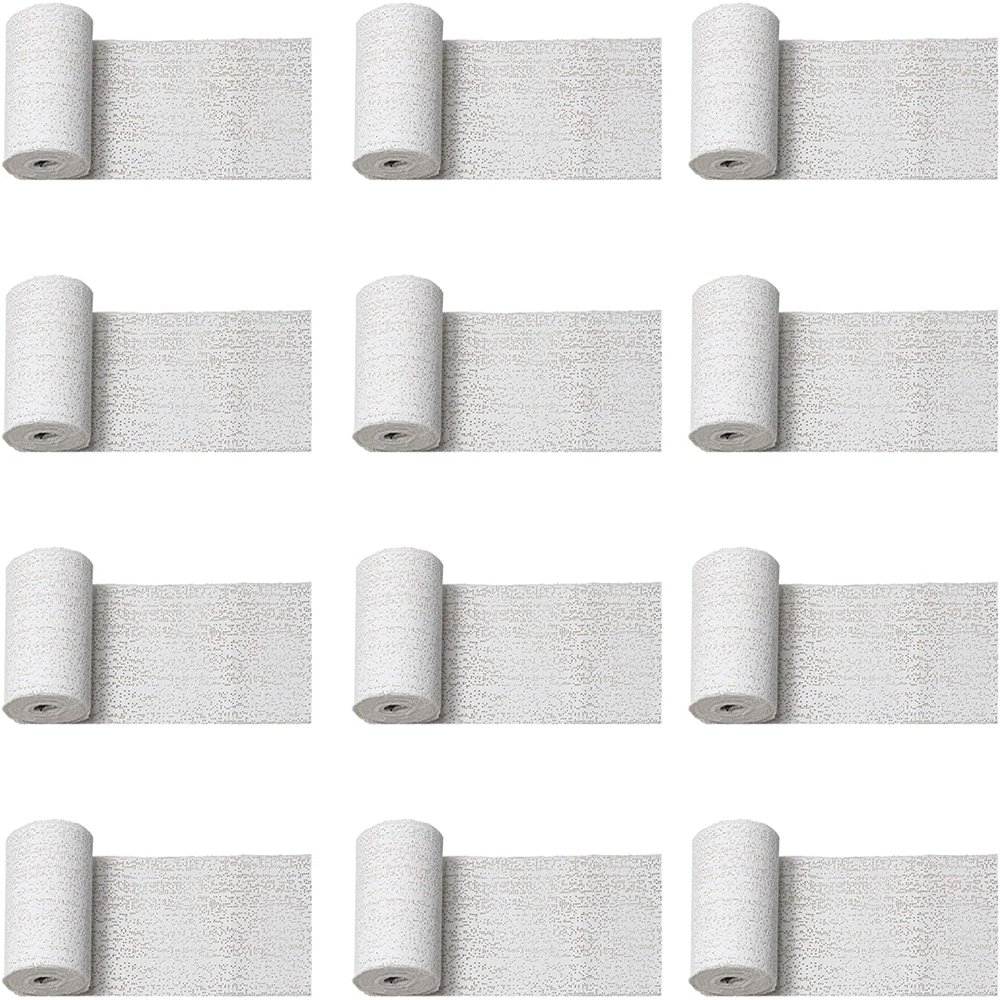 5PCS 4" x 180" (5yd) Plaster Gauze Bandage for Hobby Craft, Masks, Scenery, Belly Cast - Gauze Bandage Roll